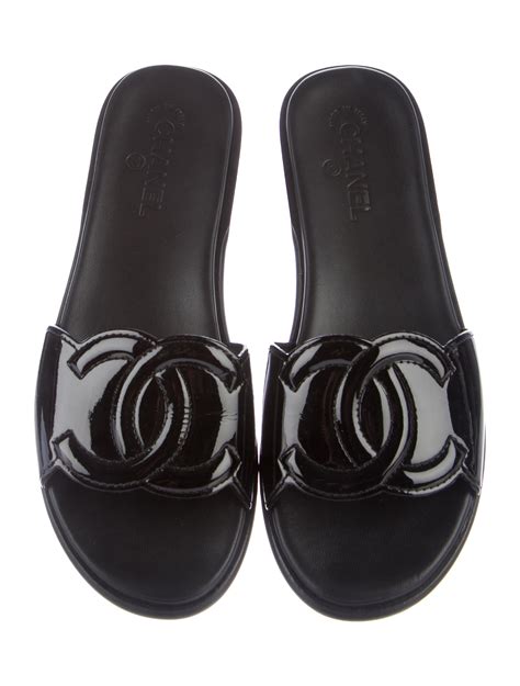 sandalias chanel mujer|real real chanel sandals.